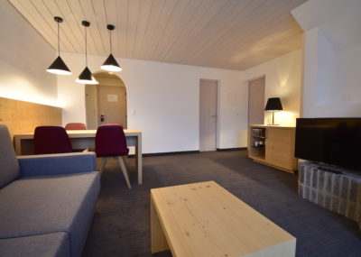 Junior Suite Deluxe Wohnzimmer | Hotel Laaxerhof
